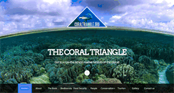 Desktop Screenshot of coraltriangle.org